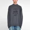 This Is Not The New Balenciaga Logo Sweater “Dark Grey” 652981TKVE41069