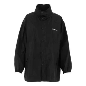 This Is Not Windbreaker Jacket “Black” 661857TJOB91000