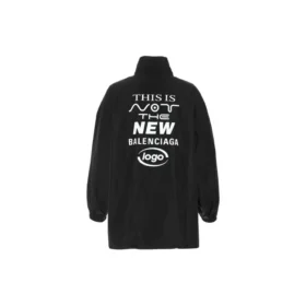 This Is Not Windbreaker Jacket “Black” 661857TJOB91000