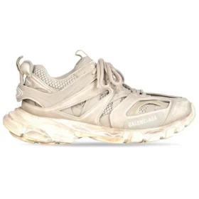 Track 1.0 Sneakers “Faded Beige and White Mesh and Suede Like Fabric” 542436W3CN29700