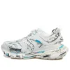 Track 1.0 Sneakers ” White Blue Mesh and Nylon Graffiti” 542023W3SRA9014