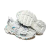 Track 1.0 Sneakers ” White Blue Mesh and Nylon Graffiti” 542023W3SRA9014
