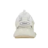 Track Clear Sole Low Mesh Nylon Sneakers White 647742W3BM19000