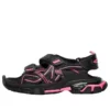 Track Sandal “Black Pink” 617543W3AJ11050