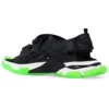 Track sandals “Clear Sole Black Green White” 655954W2CC41038