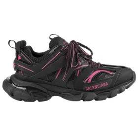 Track Sneaker “Black Neon Pink” 542436W3AC21055