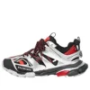 Track Sneaker “Black Red Silver” 542023W2FSA1169