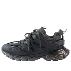 Track Sneaker “Clear Sole – Black” 647741W3BM21000