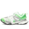 Track Sneaker “Grey Fluo Green” 542023W3AC61391