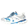 Track Sneaker “White Blue” 542023W2FS99051