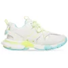 Track Sneaker “White Neon Yellow” 542436W3AC69704