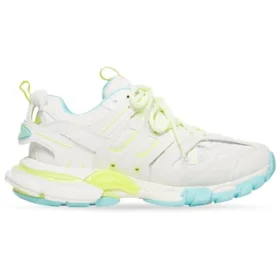 Track Sneaker “White Neon Yellow” 542436W3AC69704