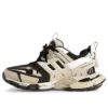 Track Sneakers “Beige and Black Mesh and Nylon” 542023W3AC48071