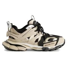 Track Sneakers “Beige and Black Mesh and Nylon” 542023W3AC48071