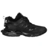 Track Sneakers “Fake Fur Black” 668555W3CQ11000