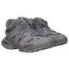 Track Sneakers “Fake Fur Grey” 668556W3CQ11800
