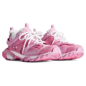 Track Sneakers “Pink Mesh and Suede Like Fabric” 542436W3SU55090