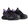 Track Sock Sneakers “Black and Light Purple Knit and Nylon” 736328W3SKC1058