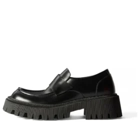 Tractor Loafer Shoes “Black Smooth Calfskin” 760433WA8E91000