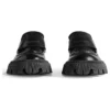 Tractor Loafer Shoes “Black Smooth Calfskin” 760433WA8E91000