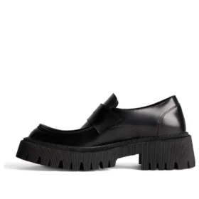 Tractor Loafer Shoes “Black Smooth Calfskin” 760439WA8E91000
