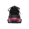 Triple S “Clear Sole – Black Pink Neon” 544351W2FR11053
