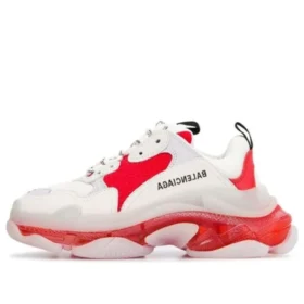 Triple S “Clear Sole – Red” 544351W09OH6506