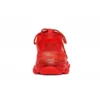 Triple S Clear Sole Sneaker “Red” 541624W2CE16500