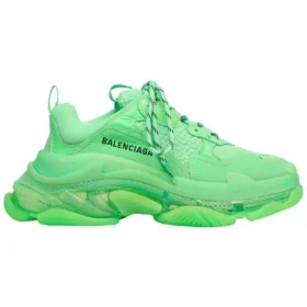 Triple S Clear Sole Trainer “Neon Green” 544351W2CF13801