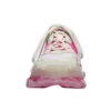 Triple S Clear Sole Trainer “White Pink” 544351W09ON9025
