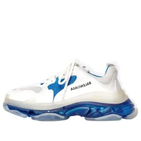 Triple S “Clear Sole – White Blue” 544351W09ON9169