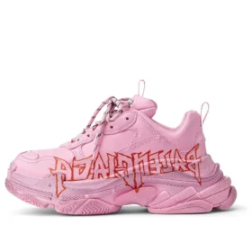 Triple S Diy Metal “Pink Black Red” 524039W2FAY5016