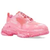Triple S Faded Sneaker “Dark Pink” 524039W3CS45000