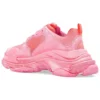 Triple S Faded Sneaker “Dark Pink” 524039W3CS45000