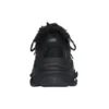 Triple S “Fake Fur – Black” 668562W3CQ51000