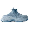 Triple S Mules “Blue” 755686W2DEN4000