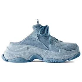Triple S Mules “Blue” 755686W2DEN4000