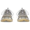 Triple S Mules “Grey Blue Double Foam and Mesh” 755687W3SM11259