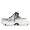 Triple S Mules “Silver” 755686W2FWM8191