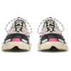 Triple S Mules “White Pink and Black Double Foam and Mesh” 755686W3SM15671
