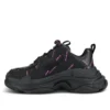 Triple S Sneaker “All Over Logo – Black Pink” 524039W2FA11050