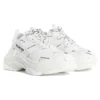 Triple S Sneaker “All Over Logo – White” 524039W2FA19010