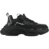 Triple S Sneaker “Allover Logo – Black” 536737W2FA11090