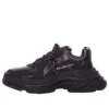 Triple S Sneaker “Allover Logo – Black” 536737W2FA21081