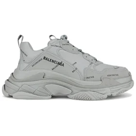 Triple S Sneaker “Allover Logo – Grey” 536737W2FA11210