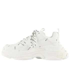 Triple S Sneaker “Allover Logo – White” 536737W2FA19010