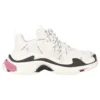 Triple S Sneaker “Allover Logo White Pink” 524039W2FA49155