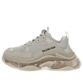 Triple S Sneaker “Clear Sole – Beige” 544351W2GA19002