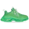 Triple S Sneaker “Clear Sole Green” 541624W2GA13510