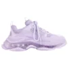 Triple S Sneaker “Clear Sole – Light Lilac” 544351W2GA15890